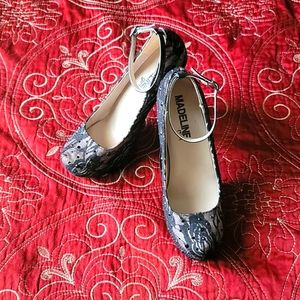 Madeline girl Lace Heels